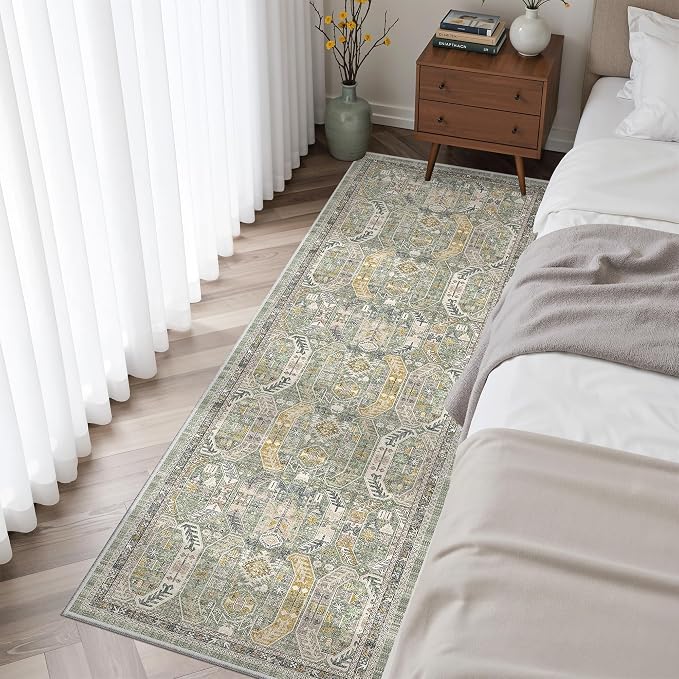 Madane Washable Runner Rug 2x6 Runners - Image 4