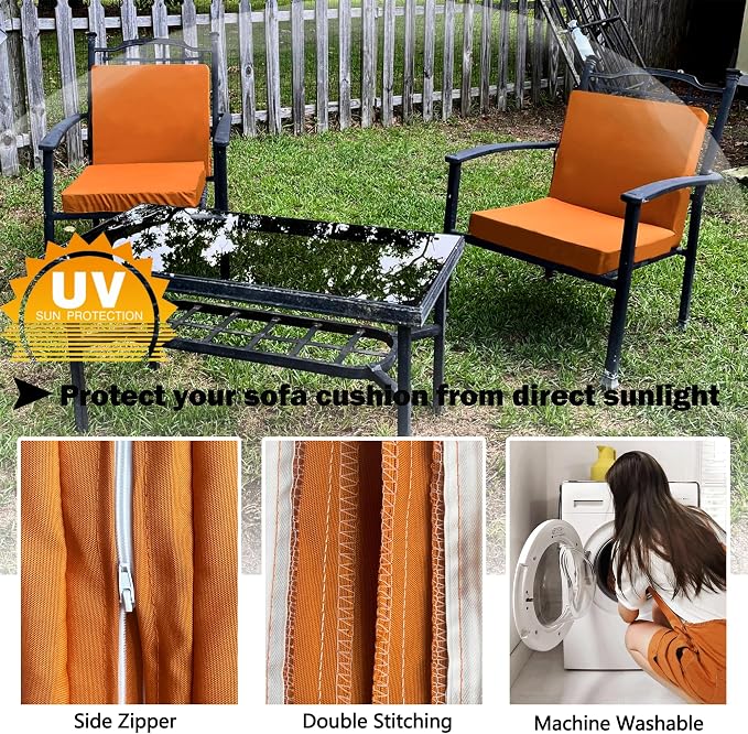Sqodok Patio Cushion Covers 18x18 inch - Image 5
