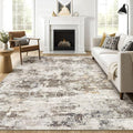 LOONGRUG 10x12 Area Rug Washable Large Neutral Modern Living Room Rug | by LOONGRUG
