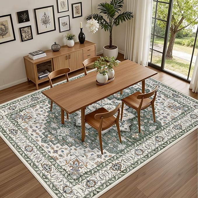 10x14 Area Rugs Living Room: Washable Rug - Image 4