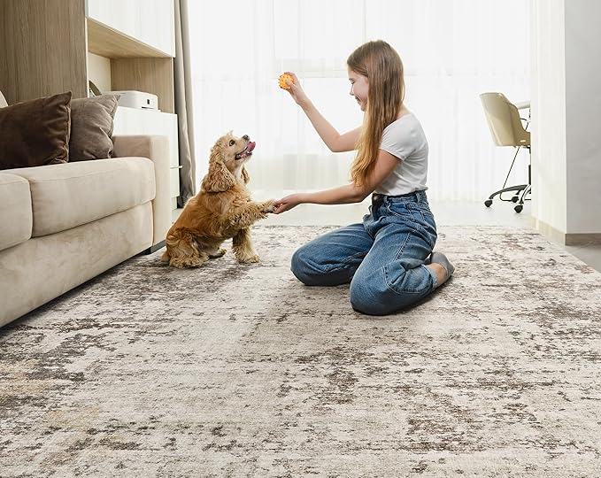 UERMEI 5x7 Area Rug Living Room Rugs - Image 5