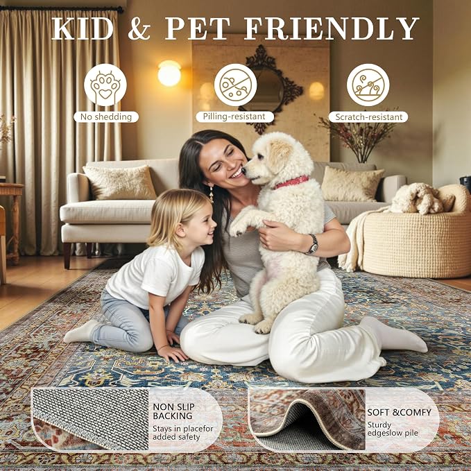 8x10 Area Rugs for Living Room - Image 5