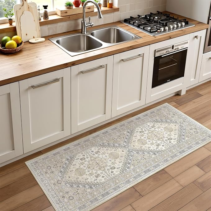 2x5 Rug Runner Non-Slip Washable Rugs - Image 3