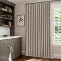 Burlywood Birch 100% Blackout Linen 126 Inch Curtains 2 Panel Set | Linen Pinch by Twodrapes