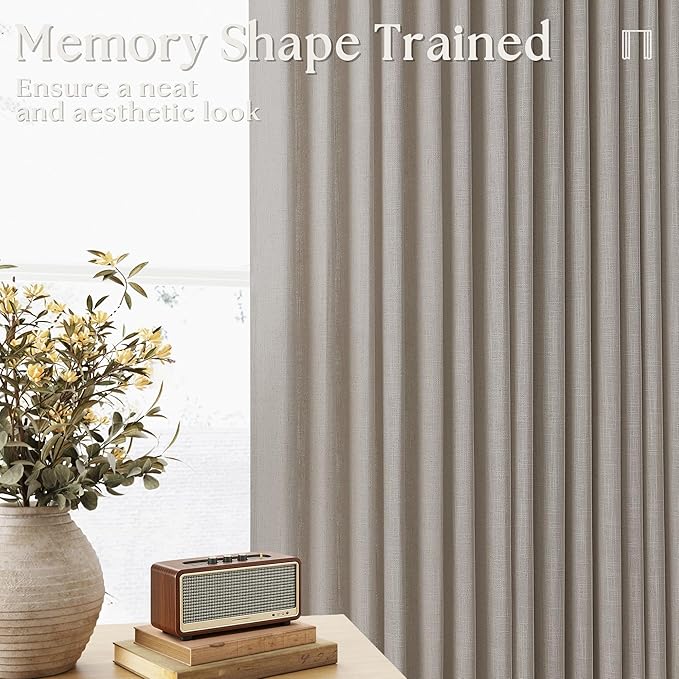 Burlywood Birch 60 Inch Wide 92 Inch Long Curtain - Image 3