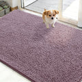 OLANLY Dog Door Mat for Muddy Paws 48x30, Super Absorbent Chenille Mud Mat | by OLANLY