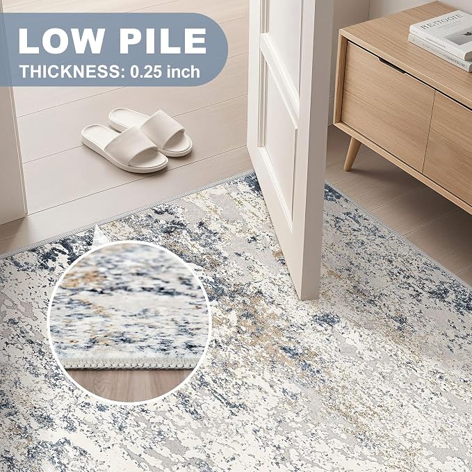DMOYEST Square Area Rug Living Room Rugs - Image 8