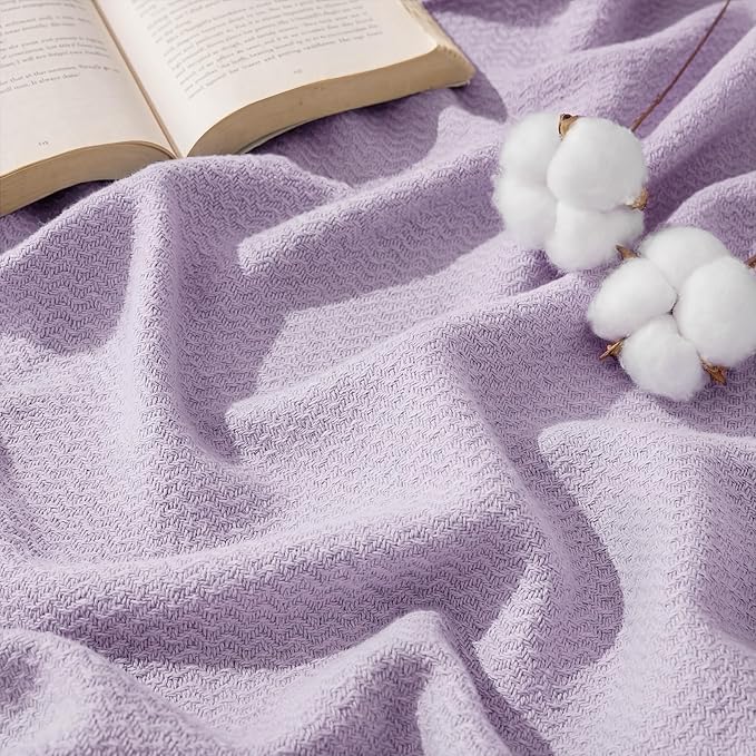 Bedsure GentleSoft 100% Cotton Blanket King Size by Unknown