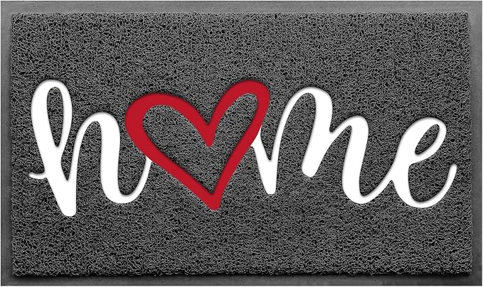 Door Mat Welcome Mat Floor Mat for Entryway, High Traffic Areas | Low Profile by BeneathYourFeet