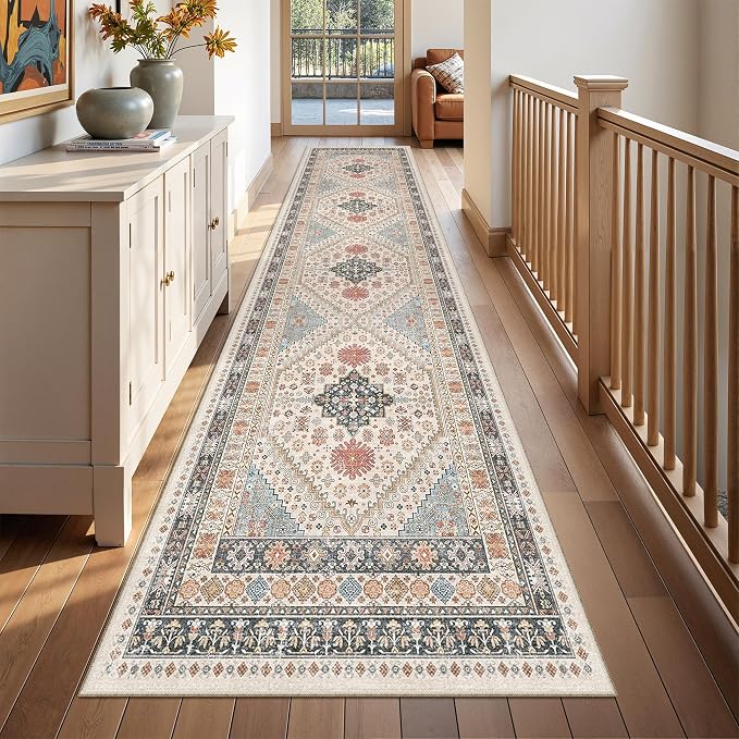 Runner Rug 2x10, Washable Rugs for Entryway Rug, Bathroom Bedroom - Image 3