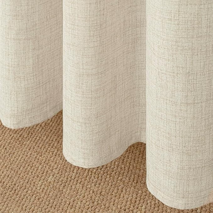 YoungsTex Linen Curtains 80 Inch Length - Image 7