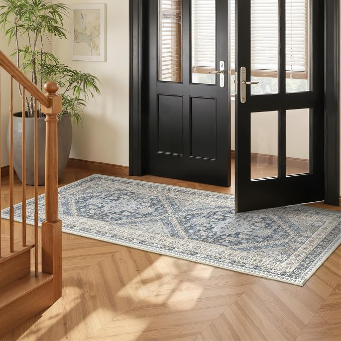 Runner Rug 2x6, Non Slip Washable Rugs - Image 3