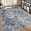 Aelenmu 5x8 Area Rugs for Living Room Washable Bedroom Dining Room Black | by Aelenmu