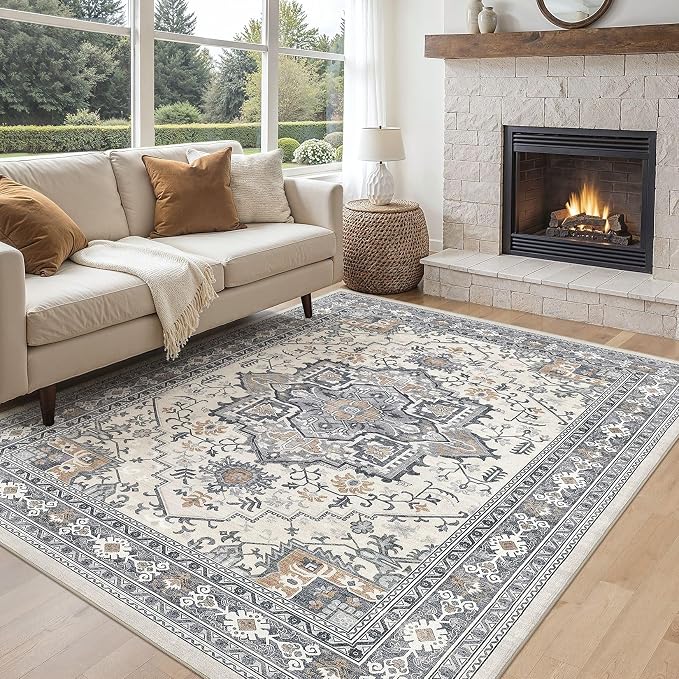 UERMEI 5x7 Area Rug Living Room Rugs - Image 5