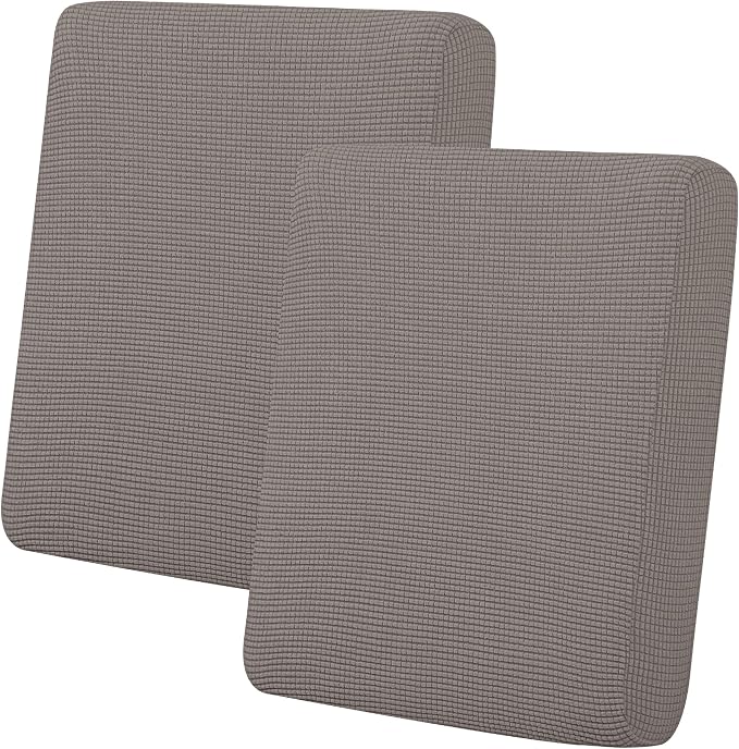 Easy-Going Stretch 2 Pieces Loveseat Couch Cushion Cover by Easy-Going