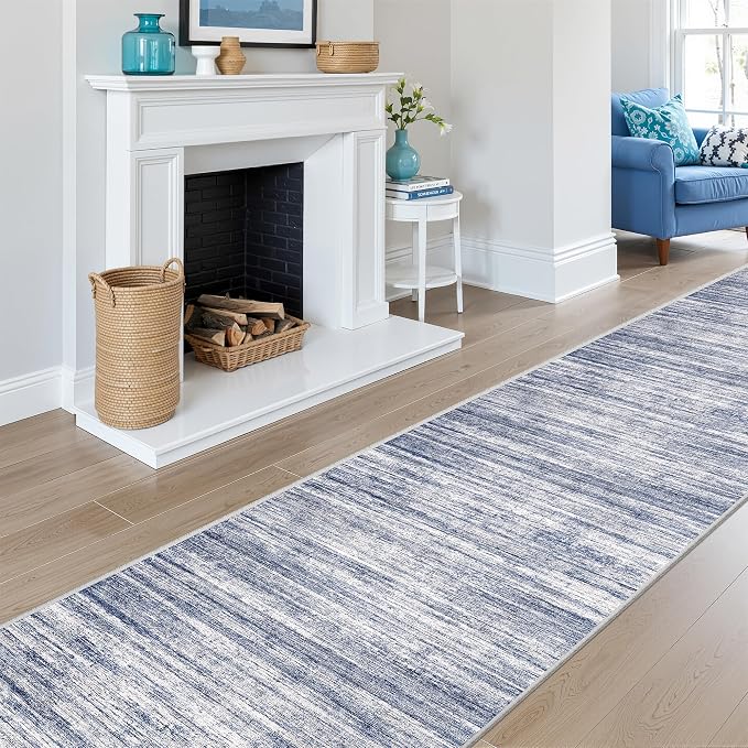 2x10 Runner Rug Non Slip, Washable Hallway Runner Rug, Laundry Room, Soft - Image 3