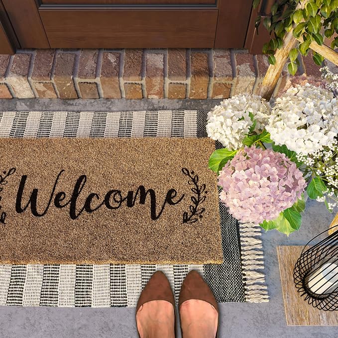 Barnyard Designs Front Door Welcome Mat | Printed Polyester Outdoor Rug - Image 4