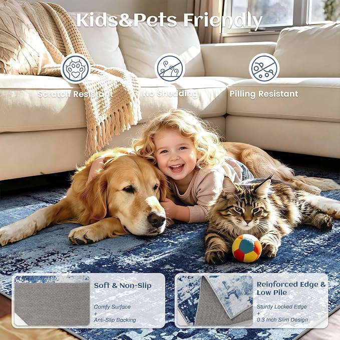 5x7 Rugs for Living Room - Image 5