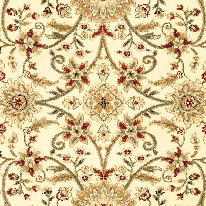 SAFAVIEH Lyndhurst Area Rug 6x8, Traditional Ivory & Rust LNH212R - Image 5