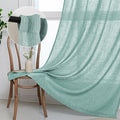 MYSKY HOME Turquoise Living Room Curtains by MYSKYHOME