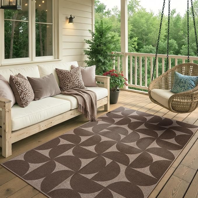 Lahome Semi Circle Easy Jute Rugs - Image 8