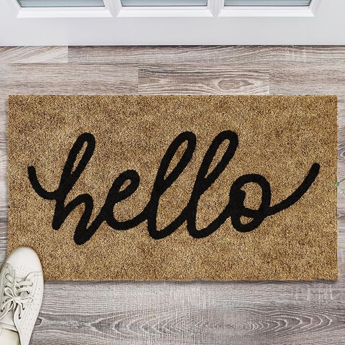 Barnyard Designs Front Door Welcome Mat | Printed Polyester Outdoor Rug - Image 5