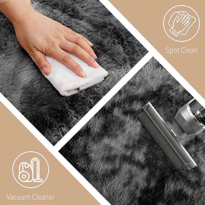 10x14 Area Rug Fluffy Shaggy - Image 4
