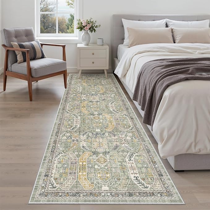 Madane Kitchen Runner 2'6''x8' Soft Rug Runners - Image 4