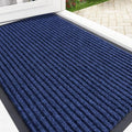 OLANLY Front Door Mat 33x21, Waterproof Heavy-Duty Indoor Outdoor Doormat | Blue by OLANLY