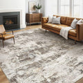 LOONGRUG 6x9 Area Rugs Washable Neutral Modern Living Room Rug Brown Gold | by LOONGRUG