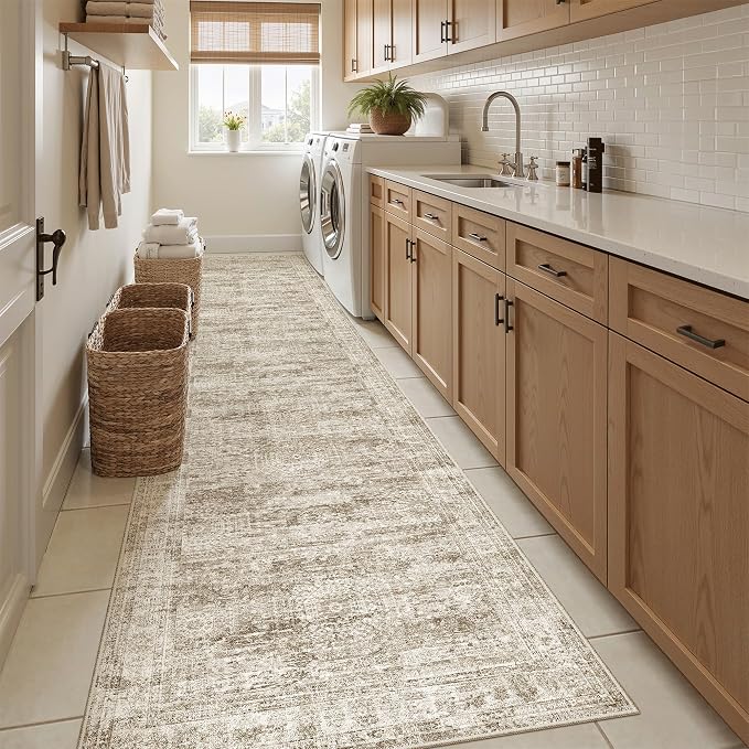 Soalmost Hallway Runner Rug 2'6"x10' Non-Slip Runners - Image 4