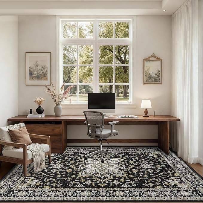4x6 Area Rugs Living Room: Washable Rug - Image 5