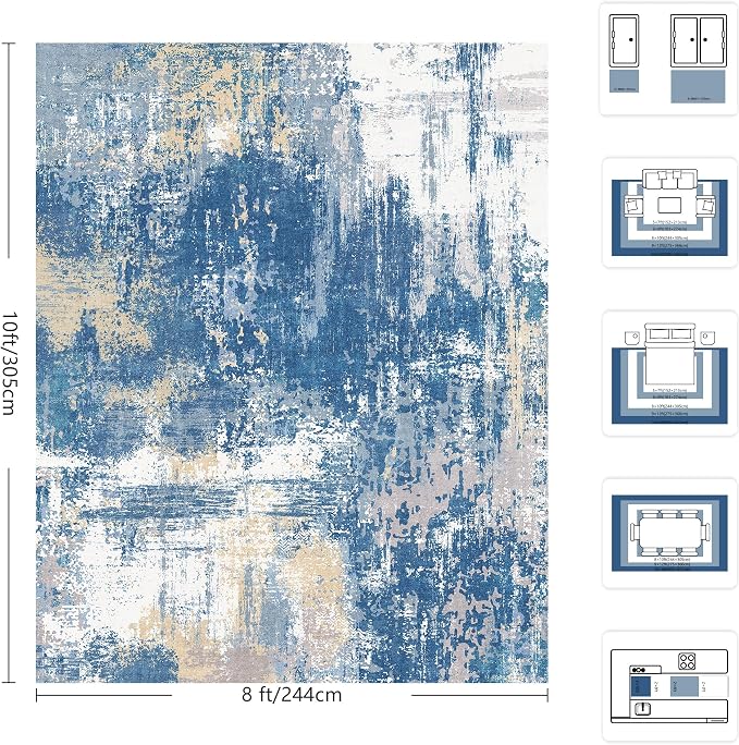 8x10 Rugs for Living Room - Image 2