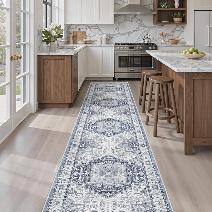 Madane Washable Runner Rugs 2x12 Long - Image 5