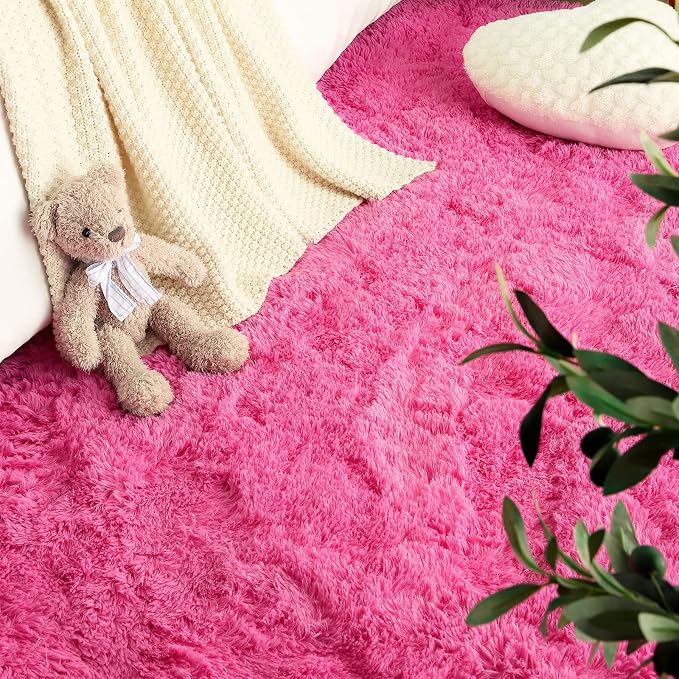 LOCHAS Area Rugs Fluffy Living Room Carpets - Image 5