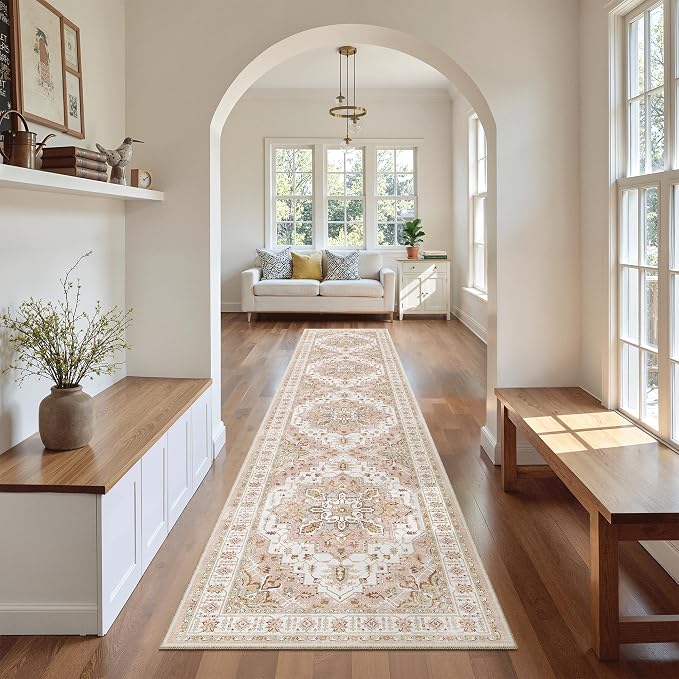 Madane Washable Runner Rugs 2x10 Long - Image 2