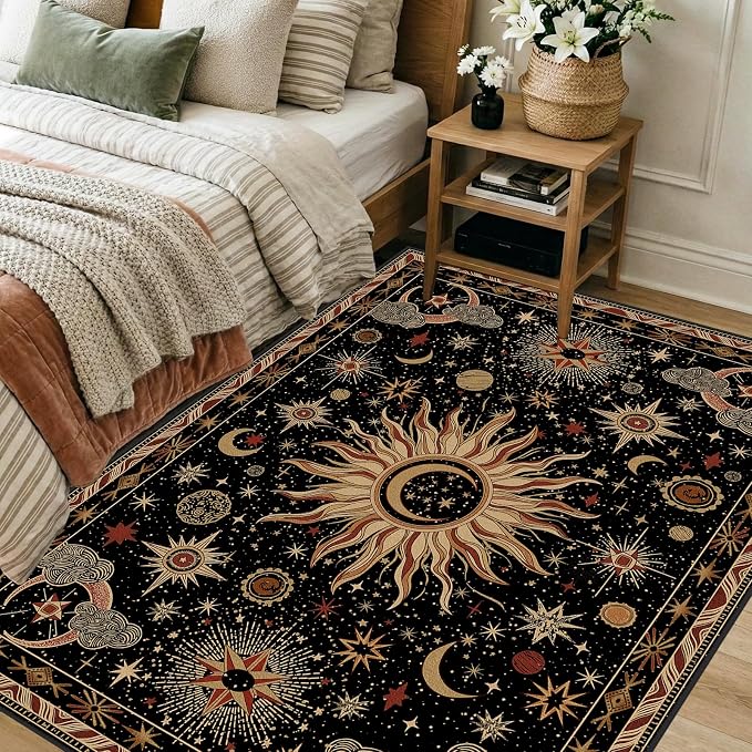Vacuum-Friendly, 4x6 Washable Area Rug - Image 2