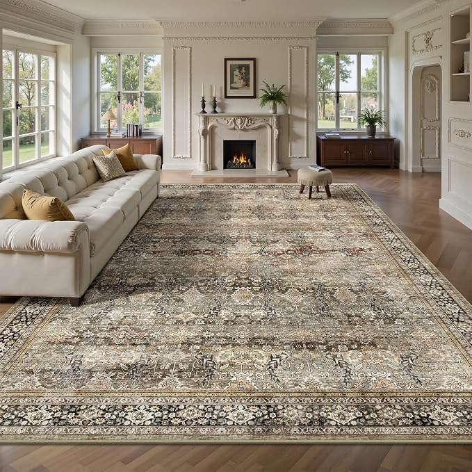 9x12 Area Rugs for Living Room by Yarooge