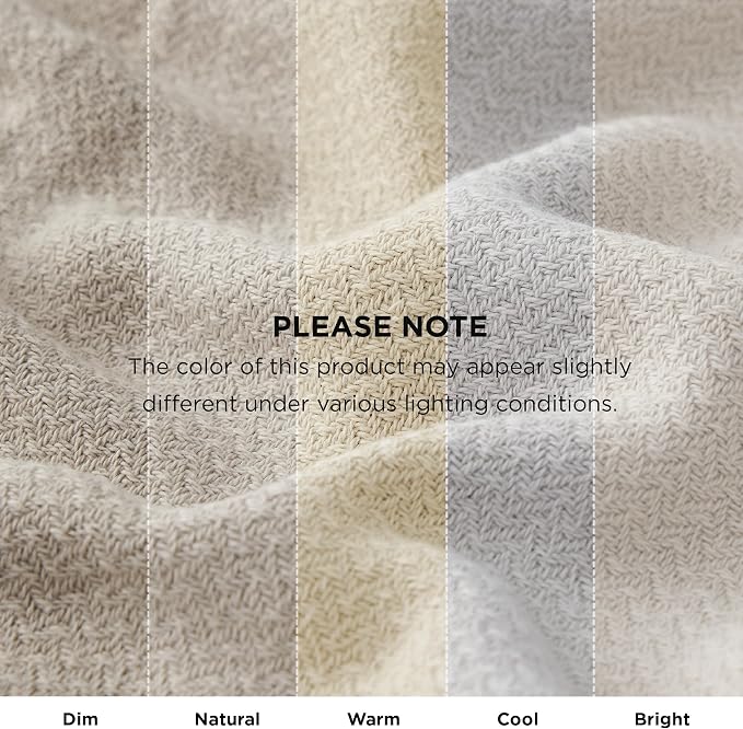 Bedsure GentleSoft 100% Cotton Large Throw Blanket - Image 9