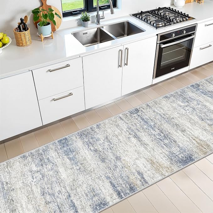 2x10 Runner Rug Non Slip, Washable Hallway Runner Rug, Laundry Room, Soft - Image 5