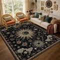 Vacuum-Friendly, 6x9 Washable Area Rug by meejou