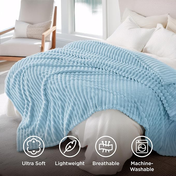 Bedsure Soft Full Size Fleece Blankets - Image 5