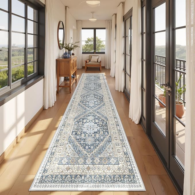 Kitchen Runner Rug Non Slip Washable Rugs 2.5x10, Carpet Runner - Image 3