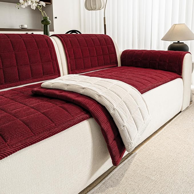 Couch Covers for Dogs Washable, 27.6"x70.9" Non Slip Couch Covers for Loveseat - Image 2