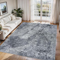 Aelenmu 6x9 Area Rugs for Living Room Washable Bedroom Dining Room Black | by Aelenmu