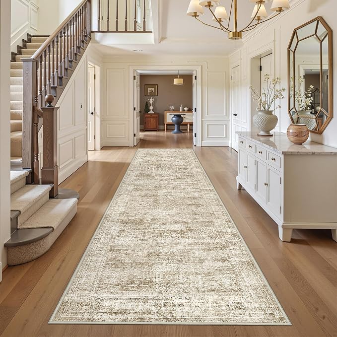 3x10 Runner Rug Non Slip, Washable Hallway Runner Rug, Laundry Room, Soft - Image 3