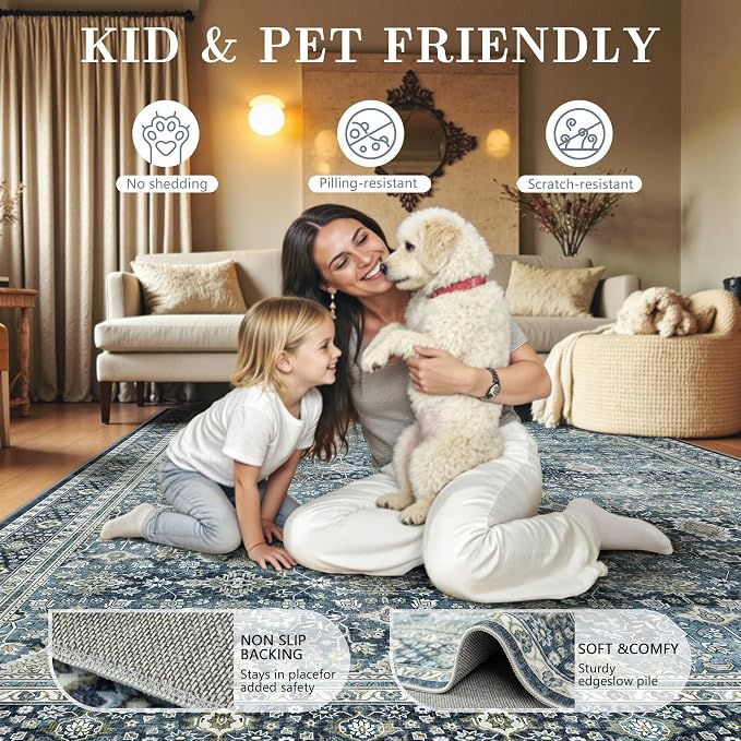 8x10 Area Rugs for Living Room - Image 5