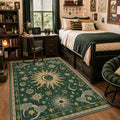 Vacuum-Friendly, 5x7 Washable Area Rug by meejou