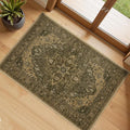 RELEANY Washable Area Rug, Small 2'x3', Water Repellent, Pet Friendly, Vintage by RELEANY