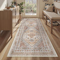 3x6 Runner Rug, Non Slip Washable Rugs by Restydon